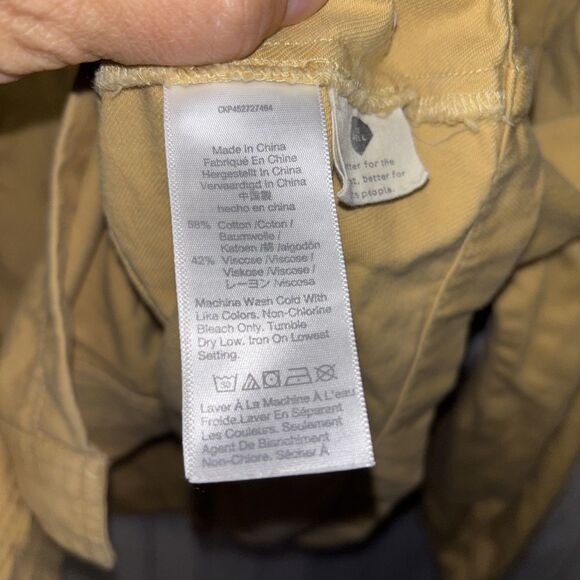 Womens Size M Madewell Military Jacket Yellow EUC - Picture 6 of 7